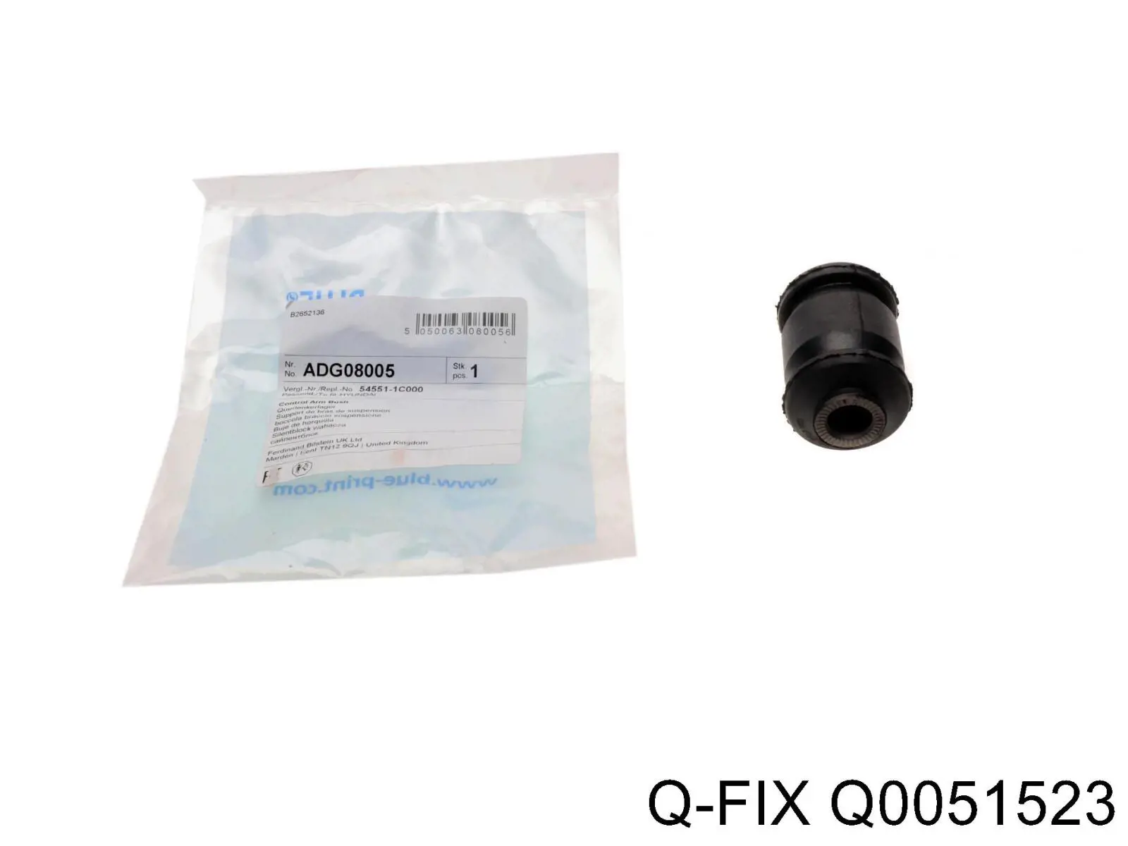 Q0051523 Q-fix silentblock de suspensión delantero inferior