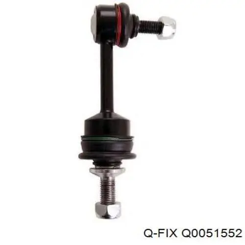 Buje delantero del brazo longitudinal trasero Q0051552 Q-fix