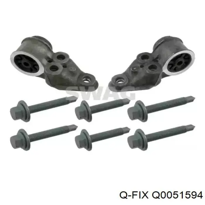 Silentblock trasero Q0051594 Q-fix