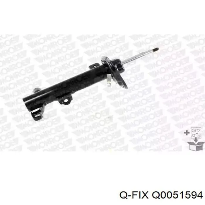 Q0051594 Q-fix Silentblock del puente trasero