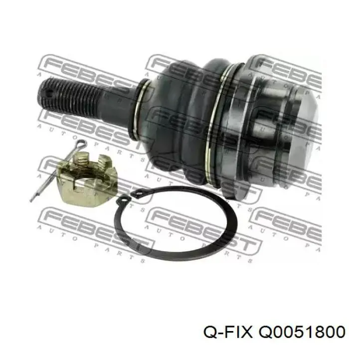Comprar Q0051800 Q-fix Buje del brazo longitudinal superior trasero