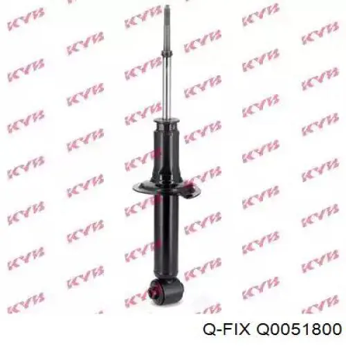 Q0051800 Q-fix Buje del brazo longitudinal superior trasero
