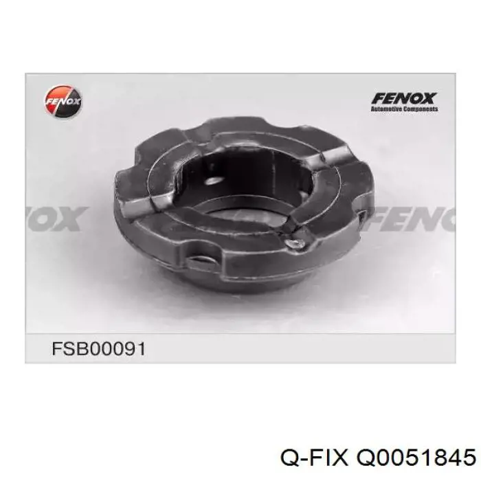 Buje silencioso del subchasis delantero Q0051845 Q-fix