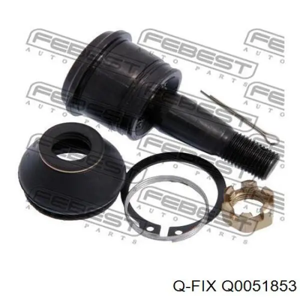 Silentblock del brazo superior de suspensión trasera Q0051853 Q-fix