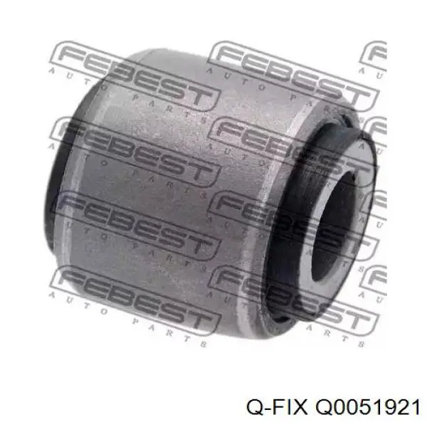 Q0051921 Q-fix bloque silencioso trasero brazo trasero delantero