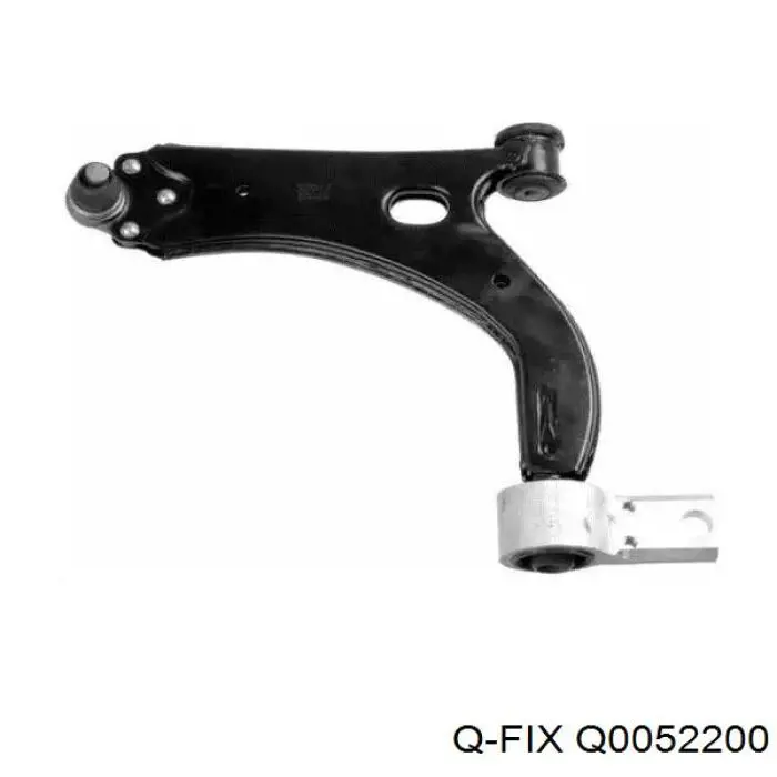 Silentblock del brazo superior de suspensión trasera Q0052200 Q-fix