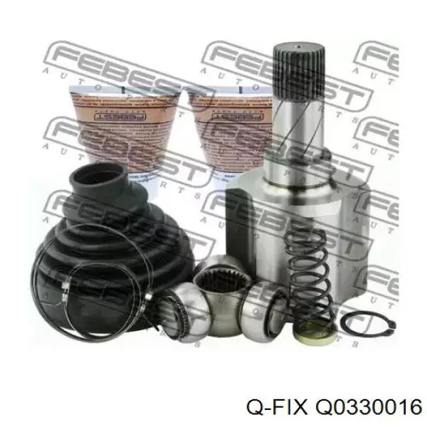 Cruceta del eje cardán trasero Q-fix Q0330016 precio, desde 17,39 EUR