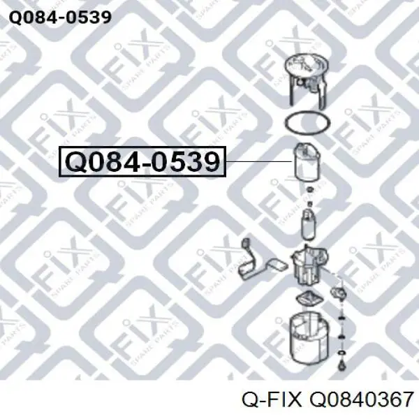 Q0840367 Q-fix Módulo de alimentación de combustible
