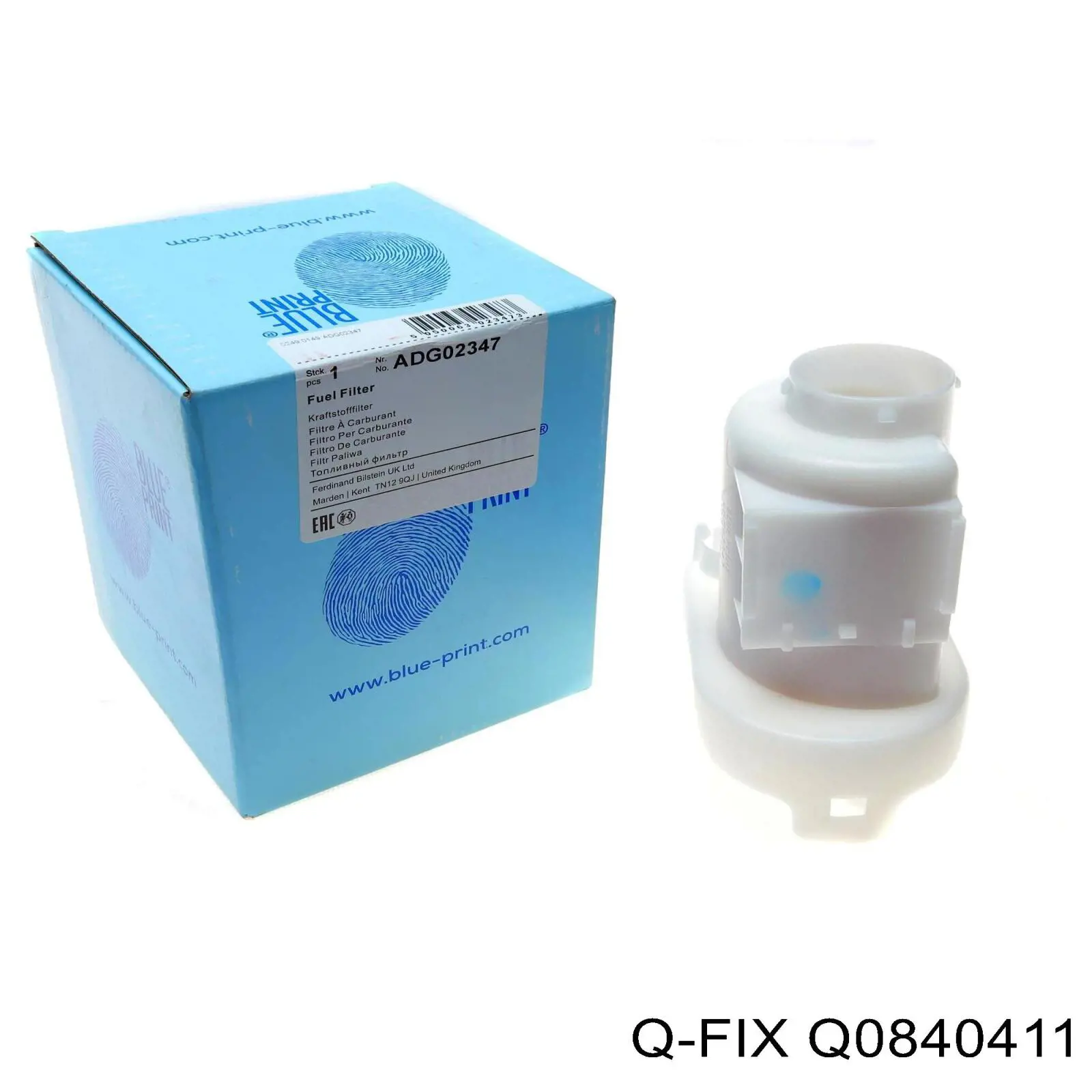 Filtro combustible Q-fix Q0840411 precio, desde 17,77 EUR