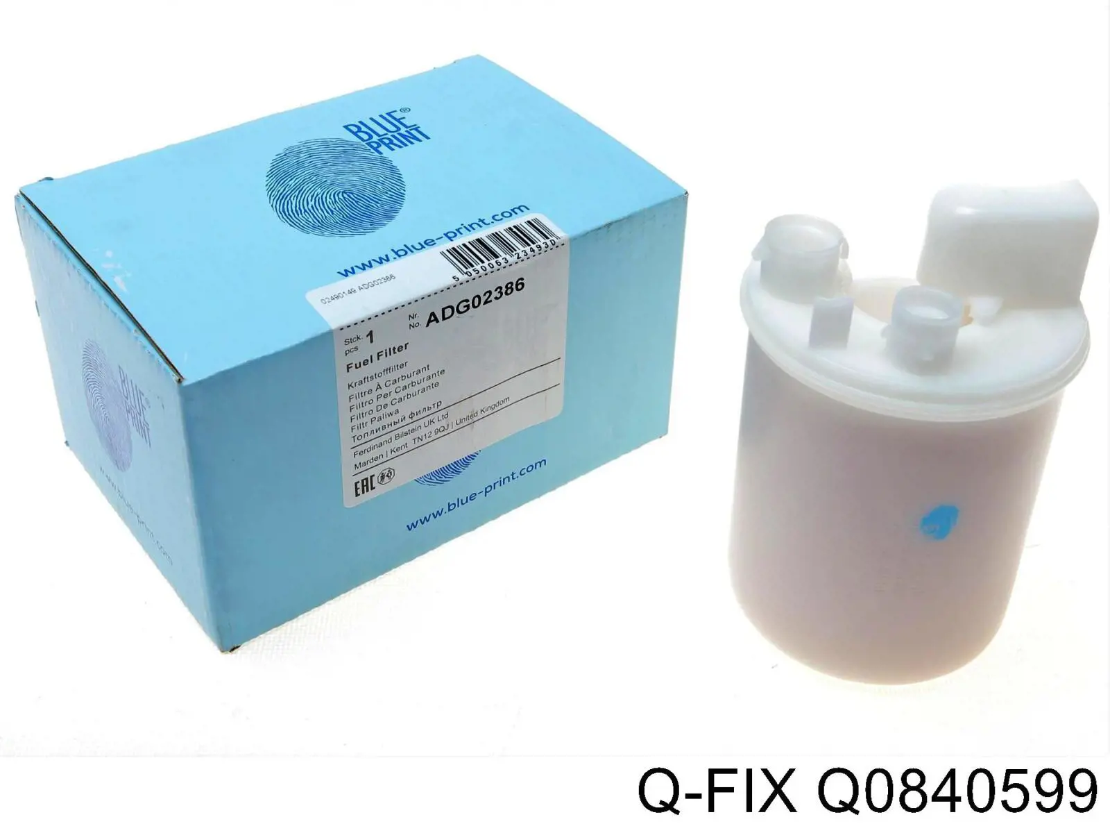 Q084-0599 Q-fix filtro combustible