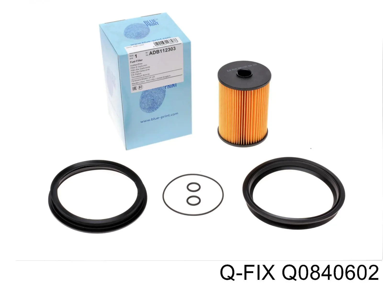 Q0840602 Q-fix filtro combustible