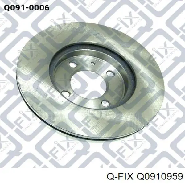 Q091-0959 Q-fix disco de freno trasero