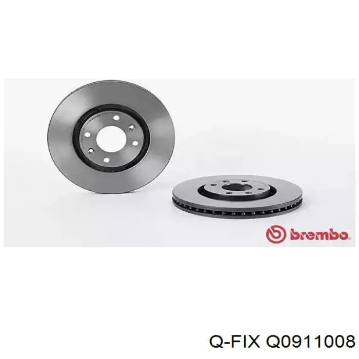 Freno de disco delantero Citroen C4 UD