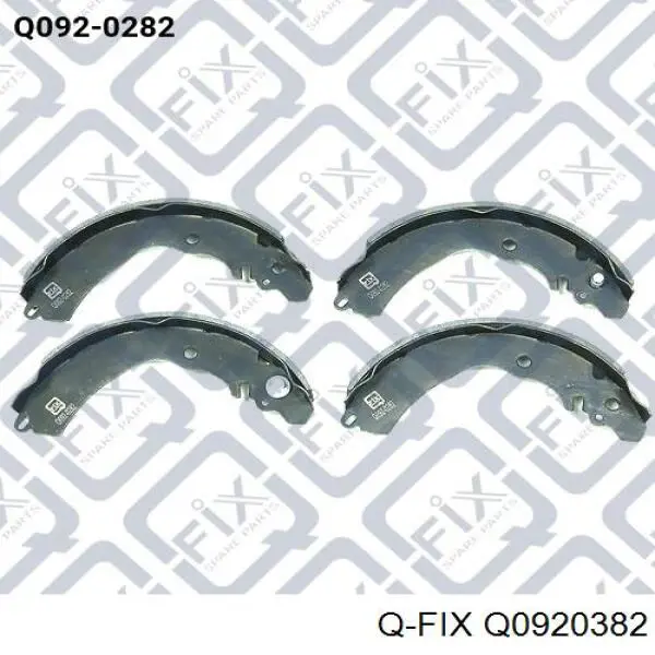 Comprar Q0920382 Q-fix Juego de zapatas de frenos, freno de estacionamiento