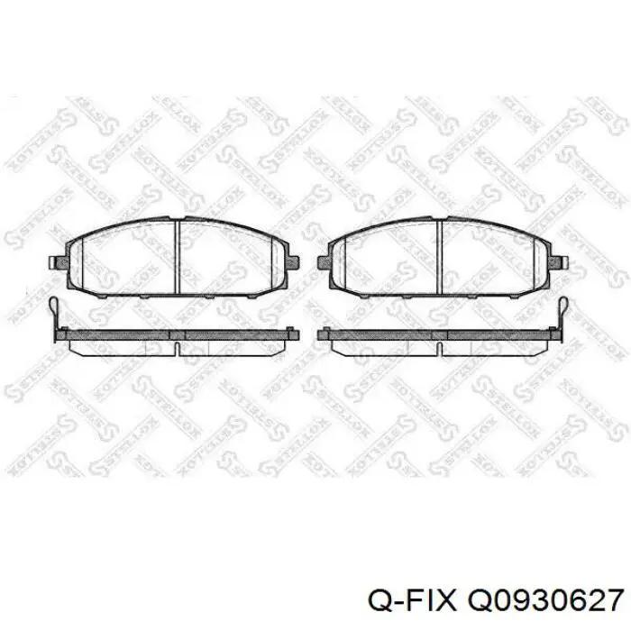 Pastillas de freno delanteras Nissan Primera P11
