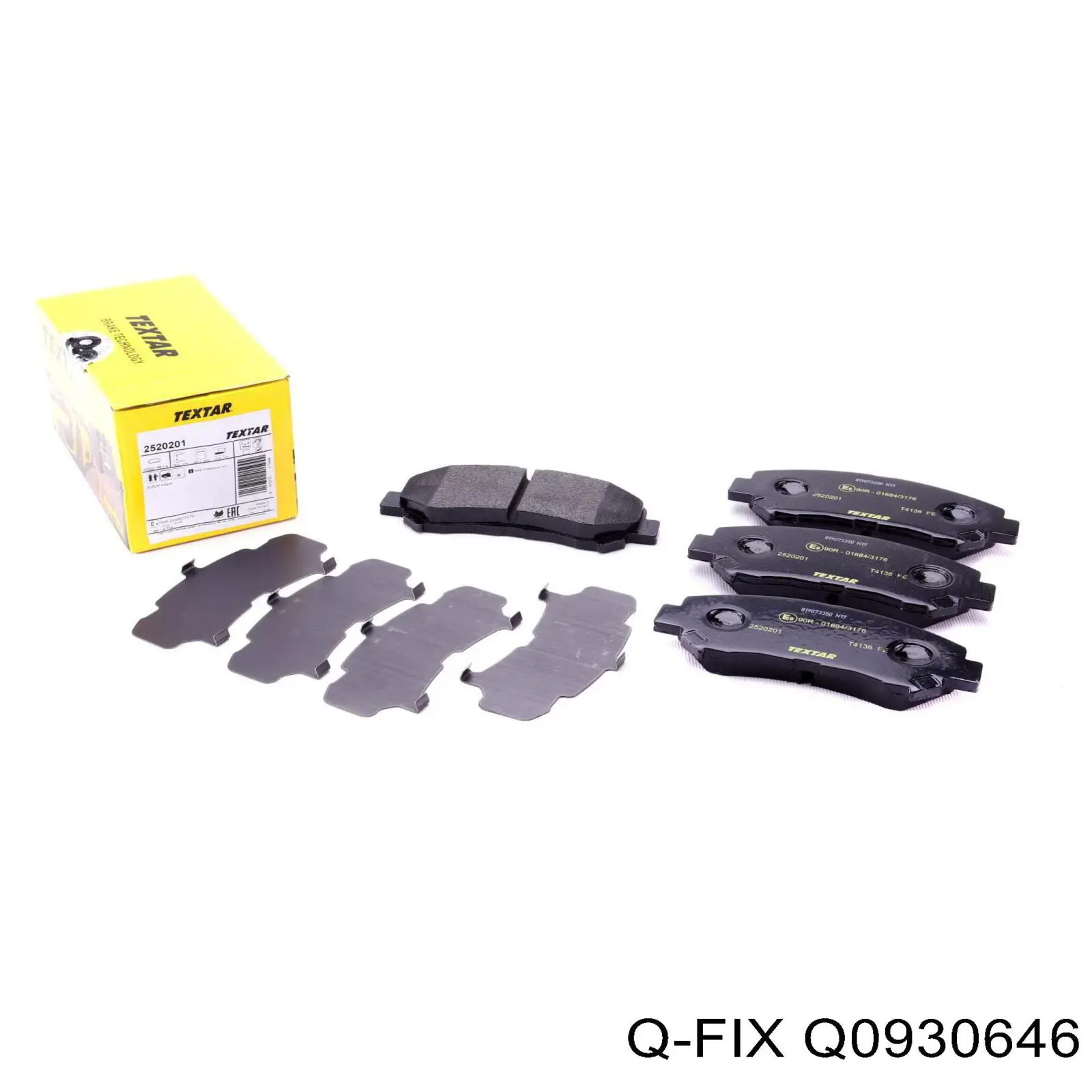 Comprar Q0930646 Q-fix Pastillas delanteras de freno