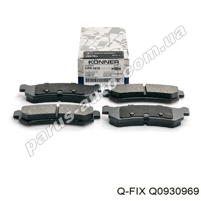 Pastillas de freno delanteras Chevrolet Spark (Matiz) M200, M250
