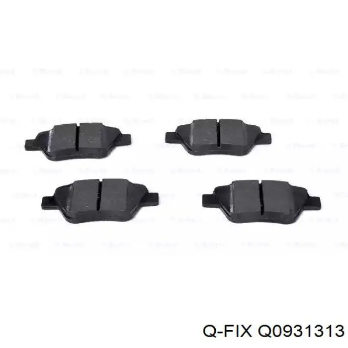 Pastillas de freno traseras Q0931313 Q-fix