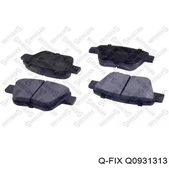 Pastillas traseras de freno Q-fix Q0931313 precio, desde 20,78 EUR