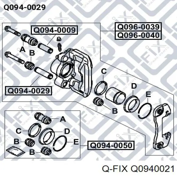 Comprar MR569370 Mitsubishi Pasador guía de la pinza de freno trasera