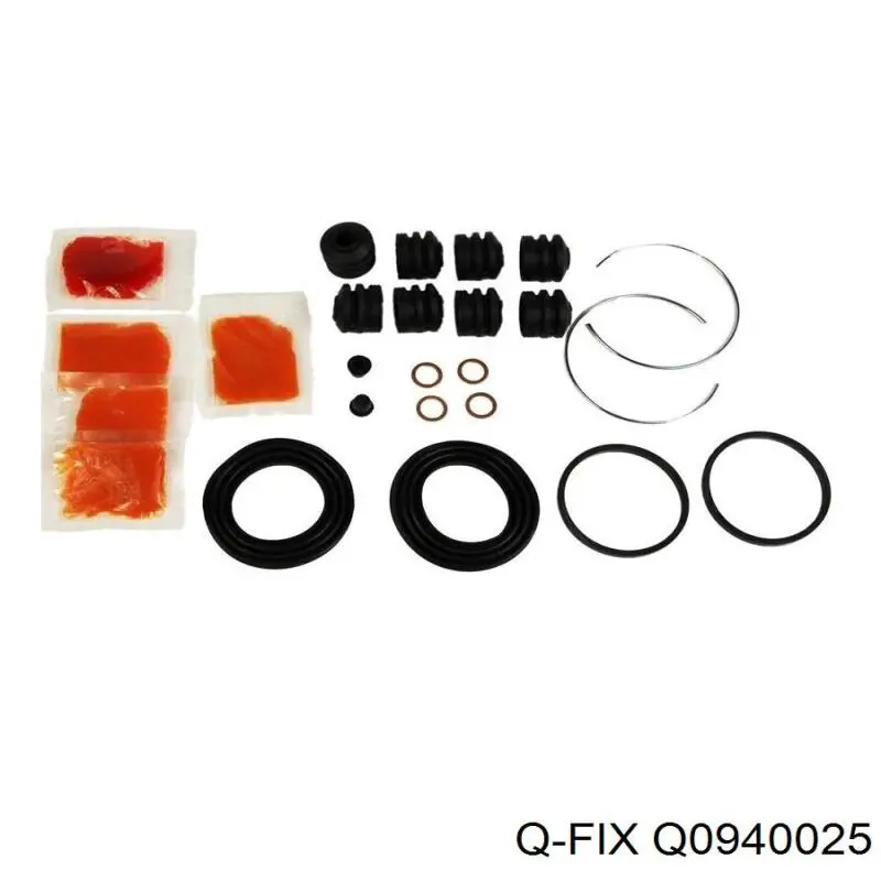 Kit de reparación de pinzas de freno trasero Q0940025 Q-fix