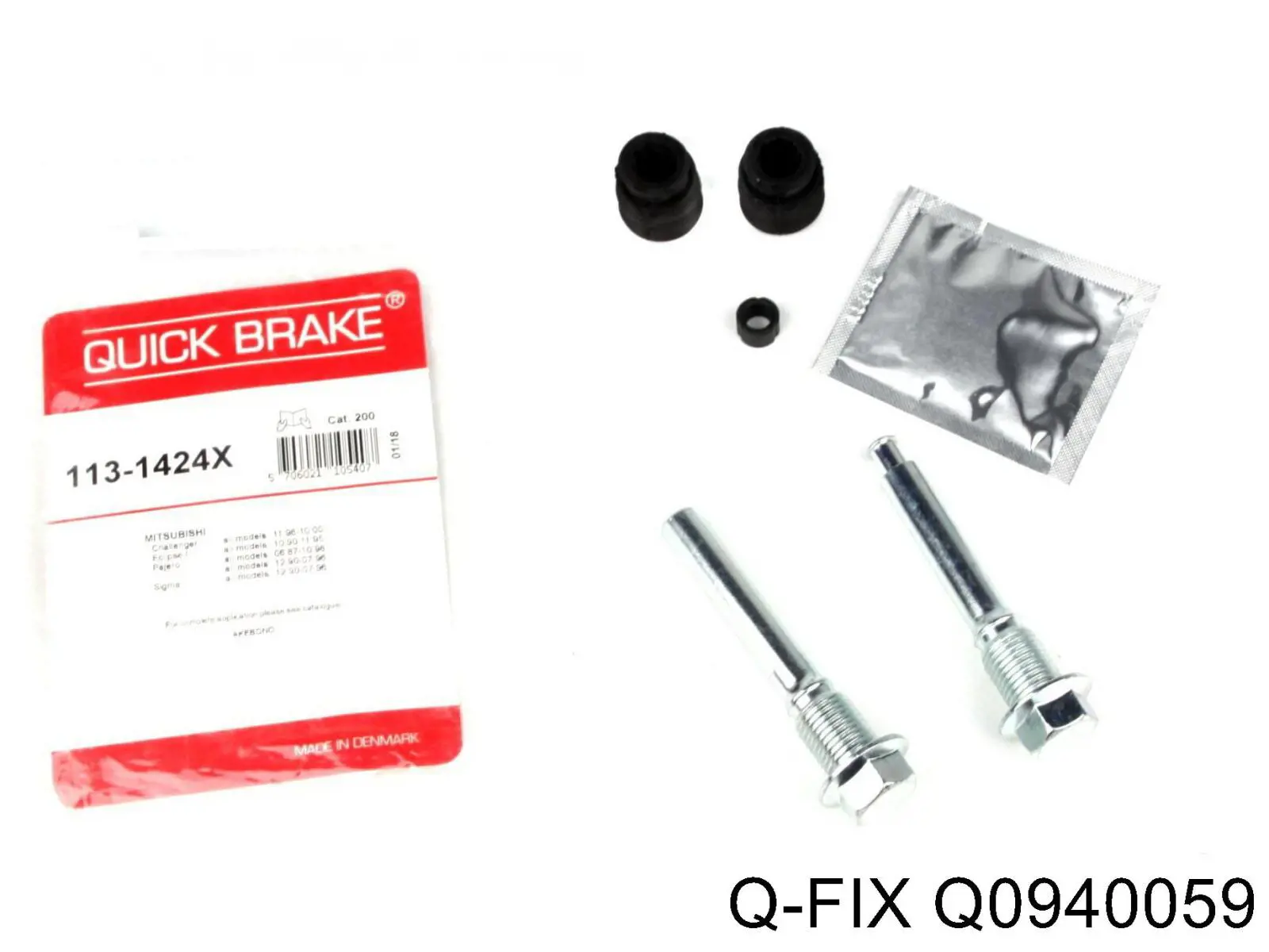 Guía de la pinza de freno delantera 7T4Z2B296B Ford