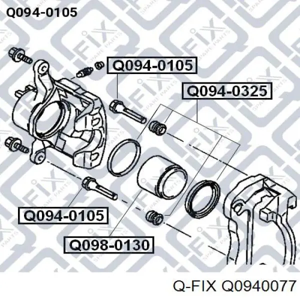 Pasador guía inferior de la pinza de freno delantera Toyota 4771506020 precio, desde 6,67 EUR