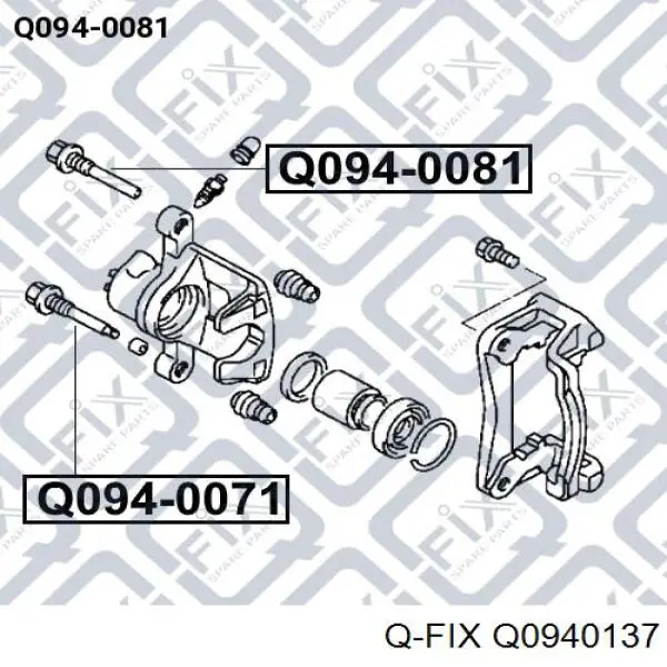 Guía de la pinza de freno delantera Ford 4432515 precio, desde 8,19 EUR