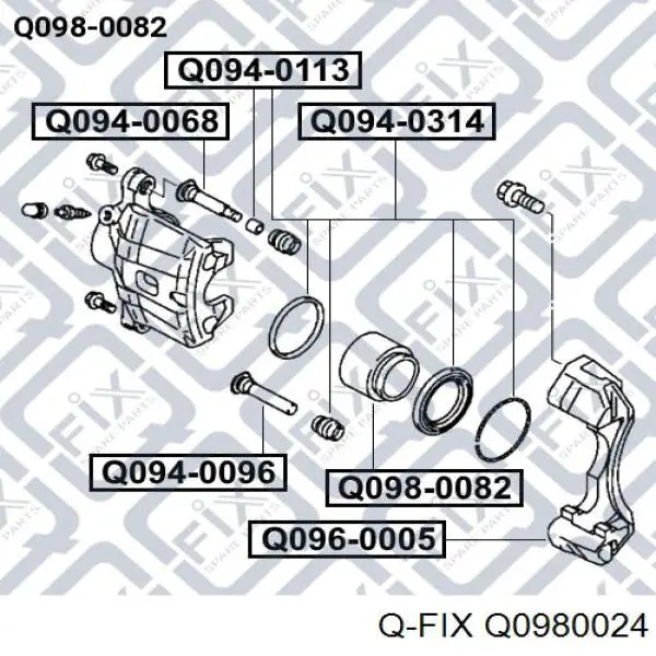 Comprar 26635AG010 Subaru Émbolo de la pinza de freno delantera