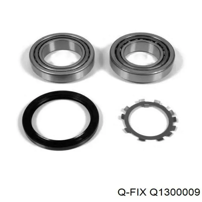 Cubo de rueda trasero Q1300009 Q-fix