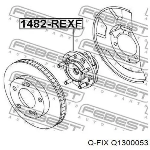 Q1300053 Q-fix Cubo delantero