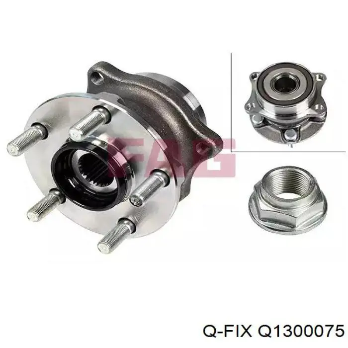Buje de rueda Q-fix Q1300075 precio, desde 67,97 EUR