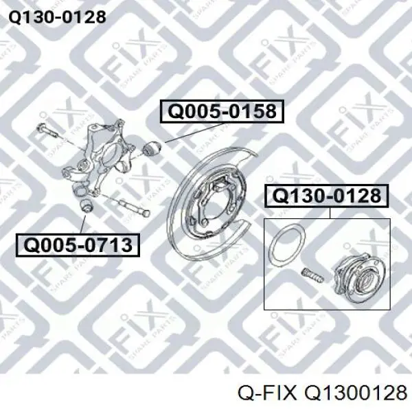 Comprar Q1300128 Q-fix Bujes de ruedas