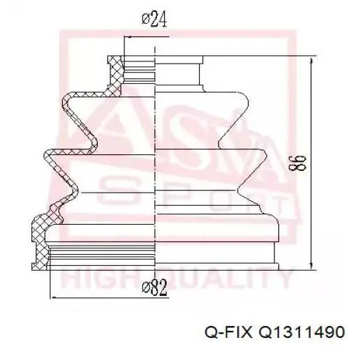 Comprar Q1311490 Q-fix Junta homocinetica