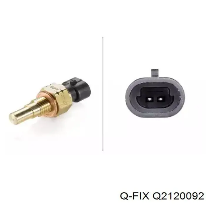 Sensor de temperatura del refrigerante Chevrolet Aveo 2 T250, T255