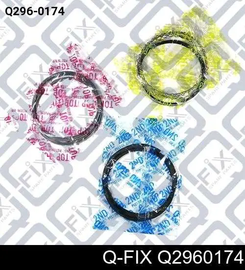 Juego de aros de pistón para motor, sobremedida (+0,25 mm) 41001025 TPR