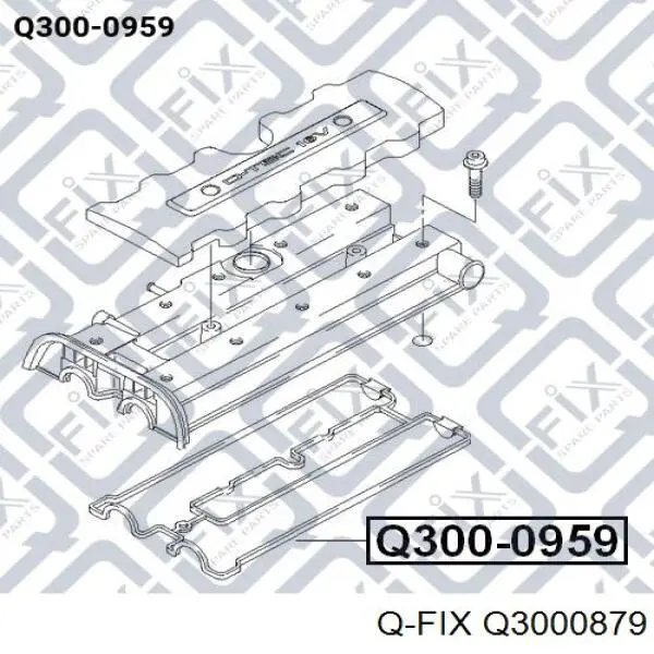 Q300-0879 Q-fix junta de la tapa de válvulas del motor