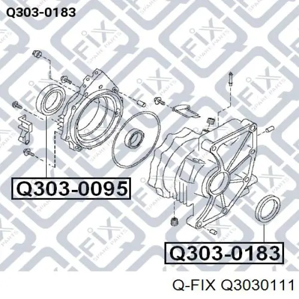 Anillo retén de semieje, eje delantero Mitsubishi Pajero 3 