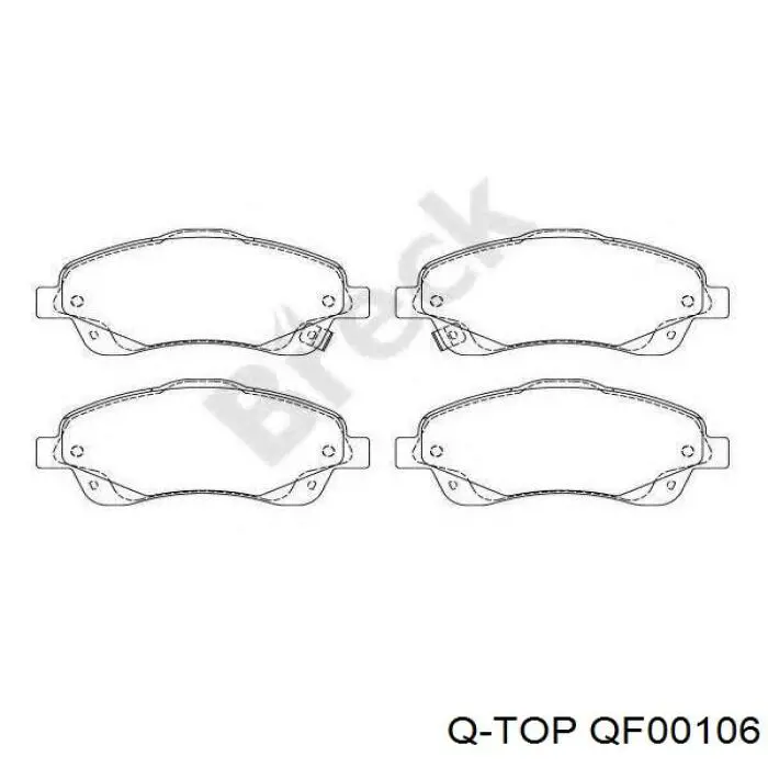 Pastillas de freno delanteras Toyota Corolla R10