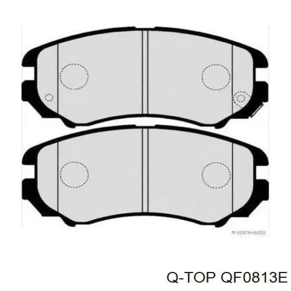 QF0813E Q-top pastillas de freno delanteras