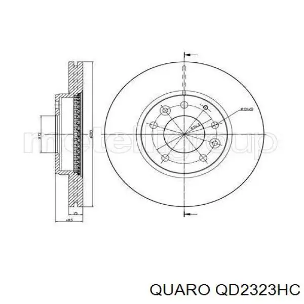 Freno de disco delantero Mazda 6 GY