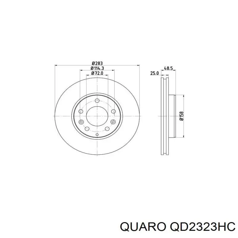 Freno de disco delantero Mazda 6 GY