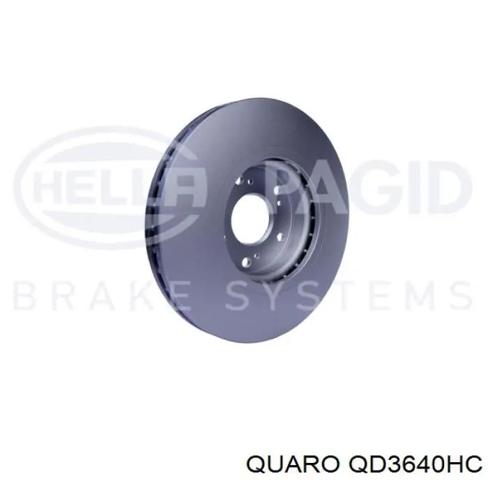 QD3640HC Quaro freno de disco delantero