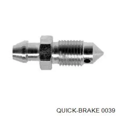 0039 Quick Brake tornillo/valvula purga de aire, pinza de freno trasero