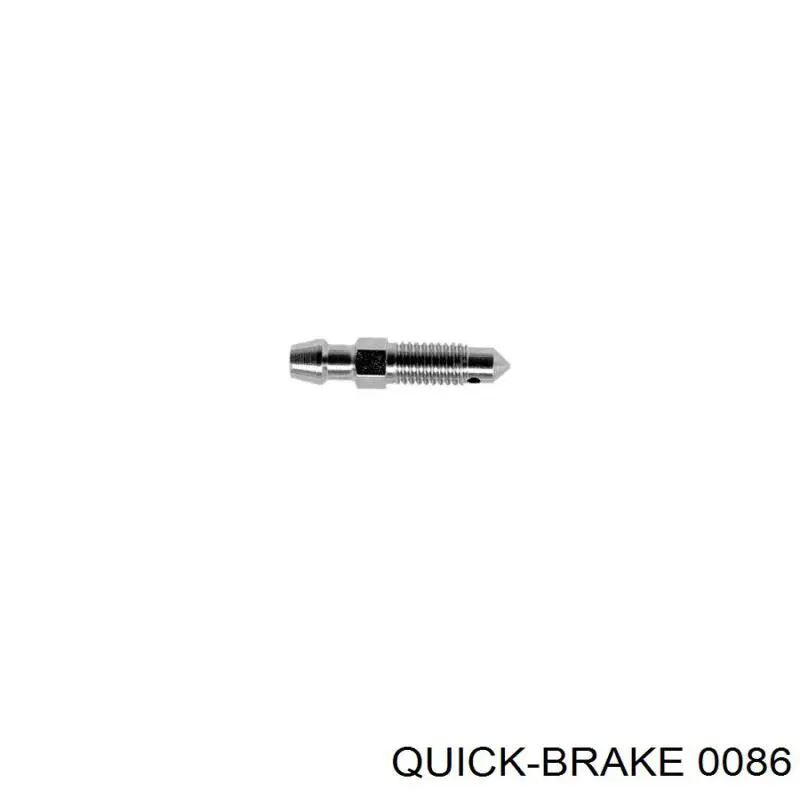 0086 Quick Brake tornillo/valvula purga de aire, pinza de freno delantero