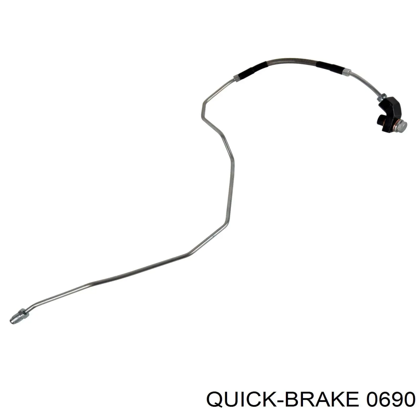 0690 Quick Brake kit de montaje, zapatas de freno traseras