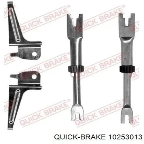 102 53 013 Quick Brake kit de reparacion para cilindro de freno trasero (extension soldado)