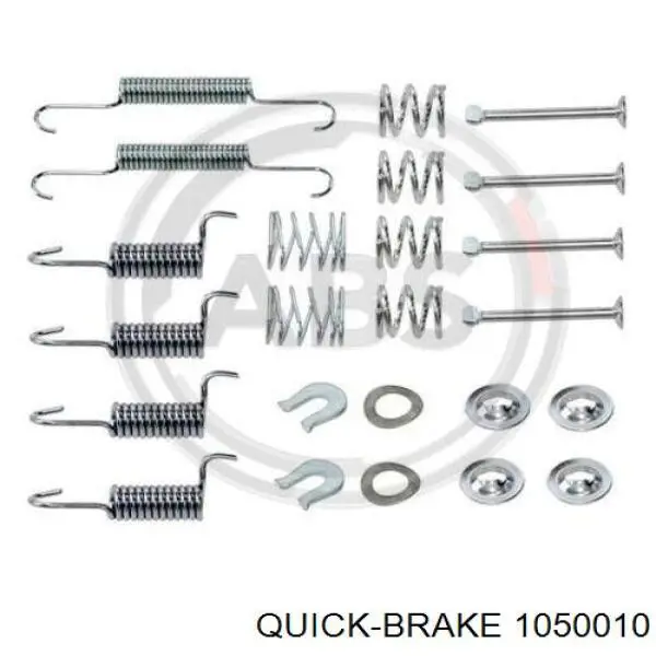 Kit de montaje de zapatas de freno traseras Quick Brake 1050010 precio, desde 11,16 EUR