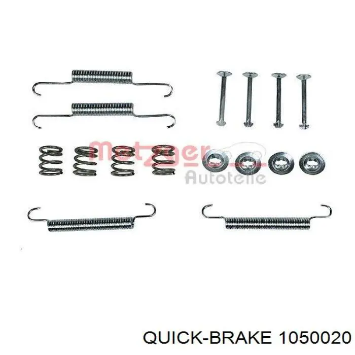 Juego de reparación de frenos traseros Quick Brake 1050020 precio, desde 10,57 EUR