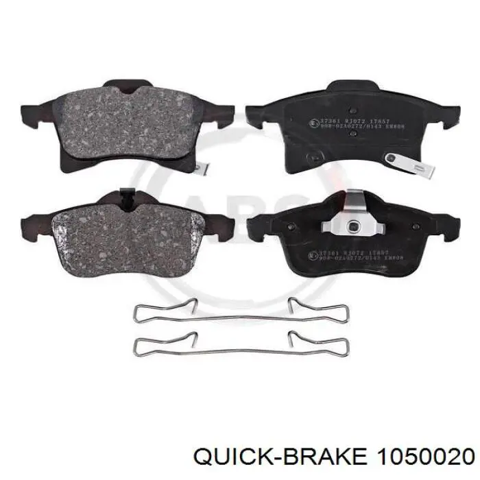 1050020 Quick Brake juego de reparación, frenos traseros
